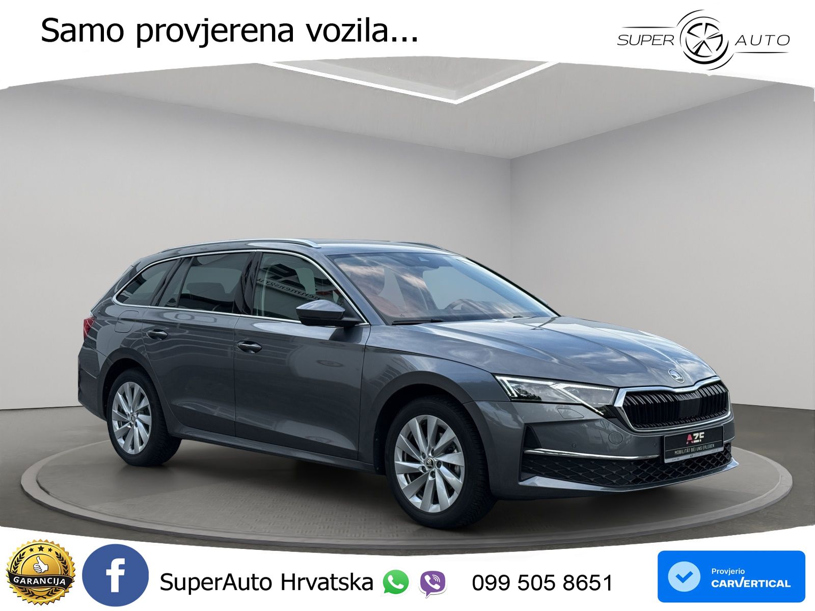 Škoda Octavia Combi 1.5 TSI (116 KS) DSG Selection LED+GR SJED+ACC