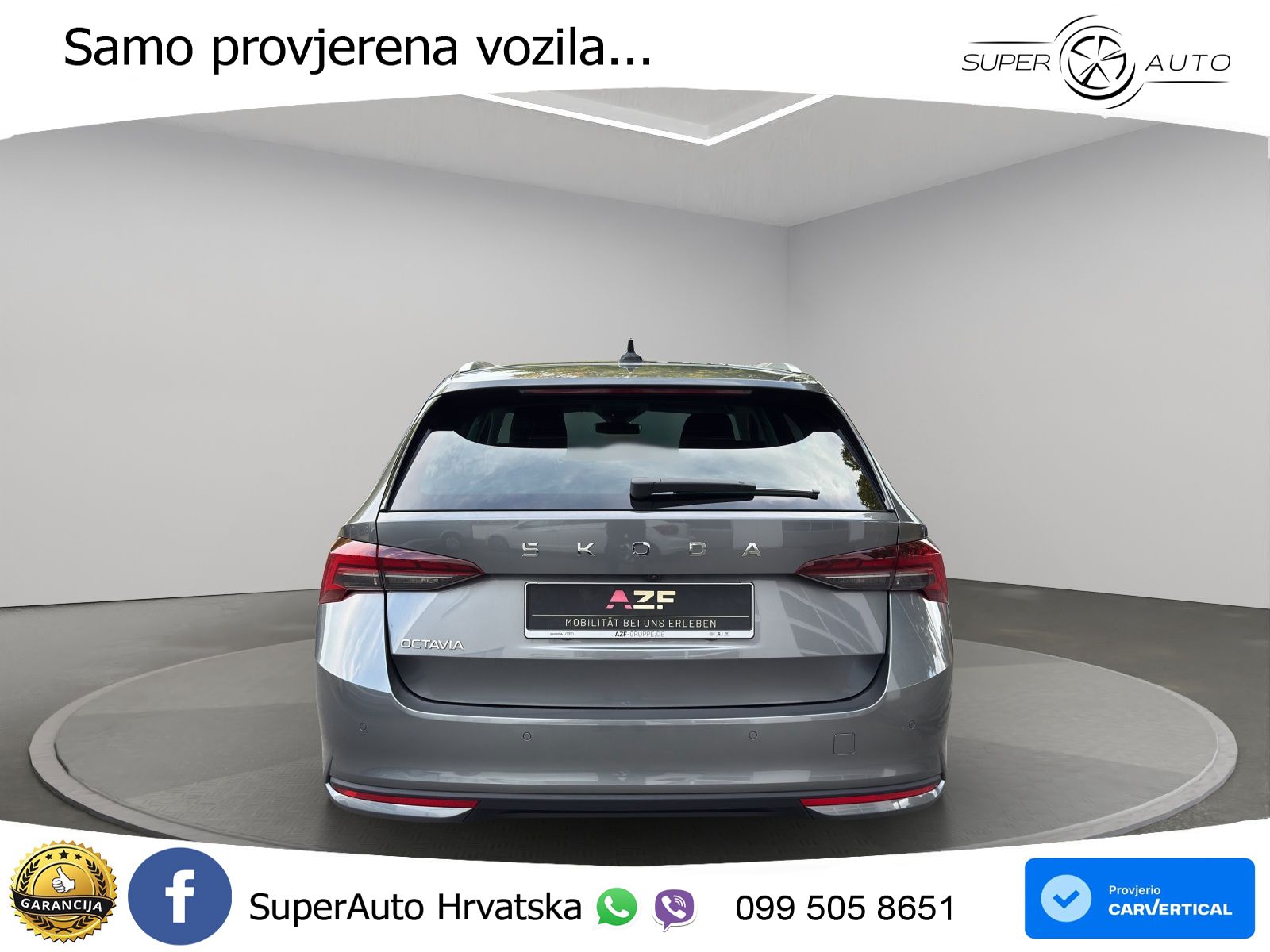 Škoda Octavia Combi 1.5 TSI (116 KS) DSG Selection LED+GR SJED+ACC