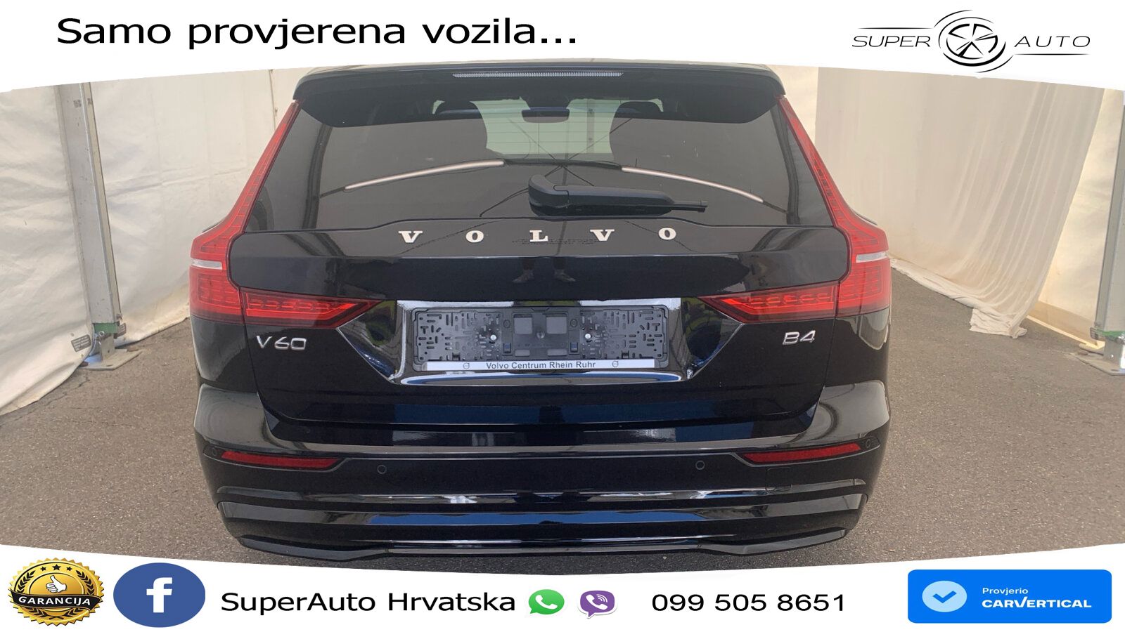 Volvo V60 2.0 B4 Benzin DCT LED+GR SJED+ACC