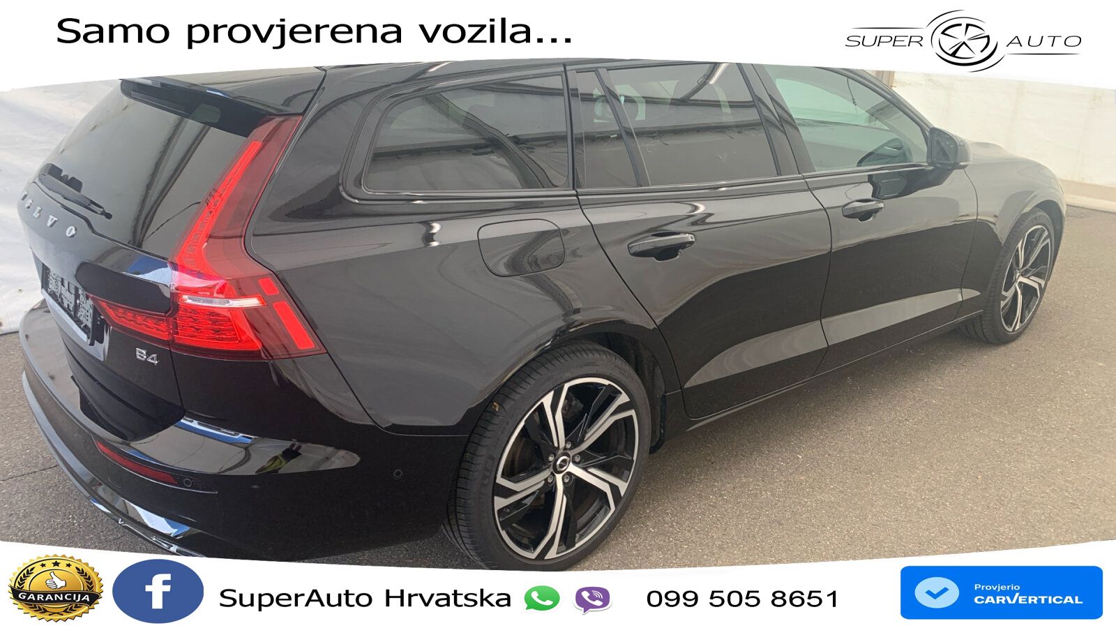 Volvo V60 2.0 B4 Benzin DCT LED+GR SJED+ACC