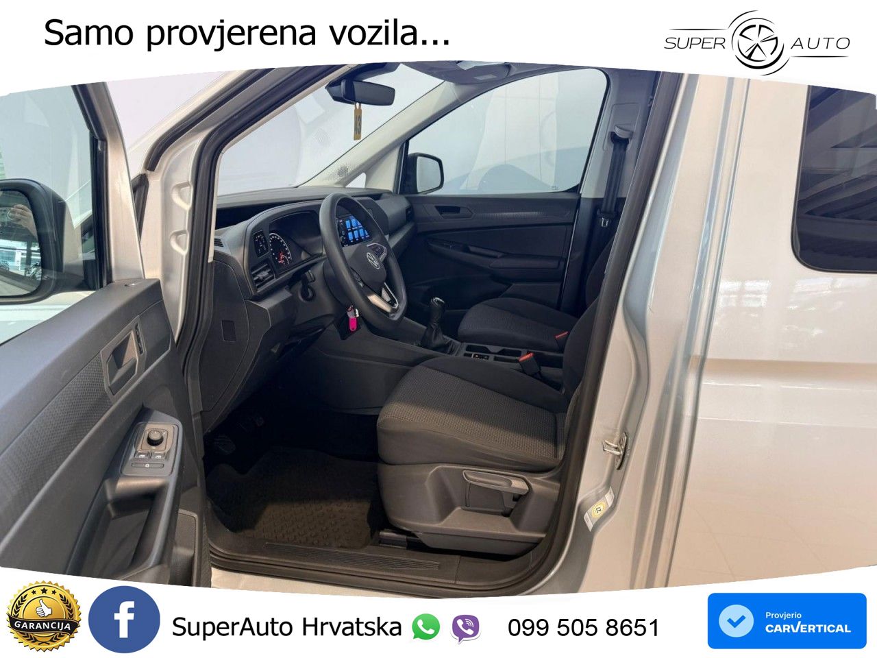 Volkswagen Caddy Kombi 2.0 TDI EcoProfi DAB+ ESP, PDC KLIMA 102 KS