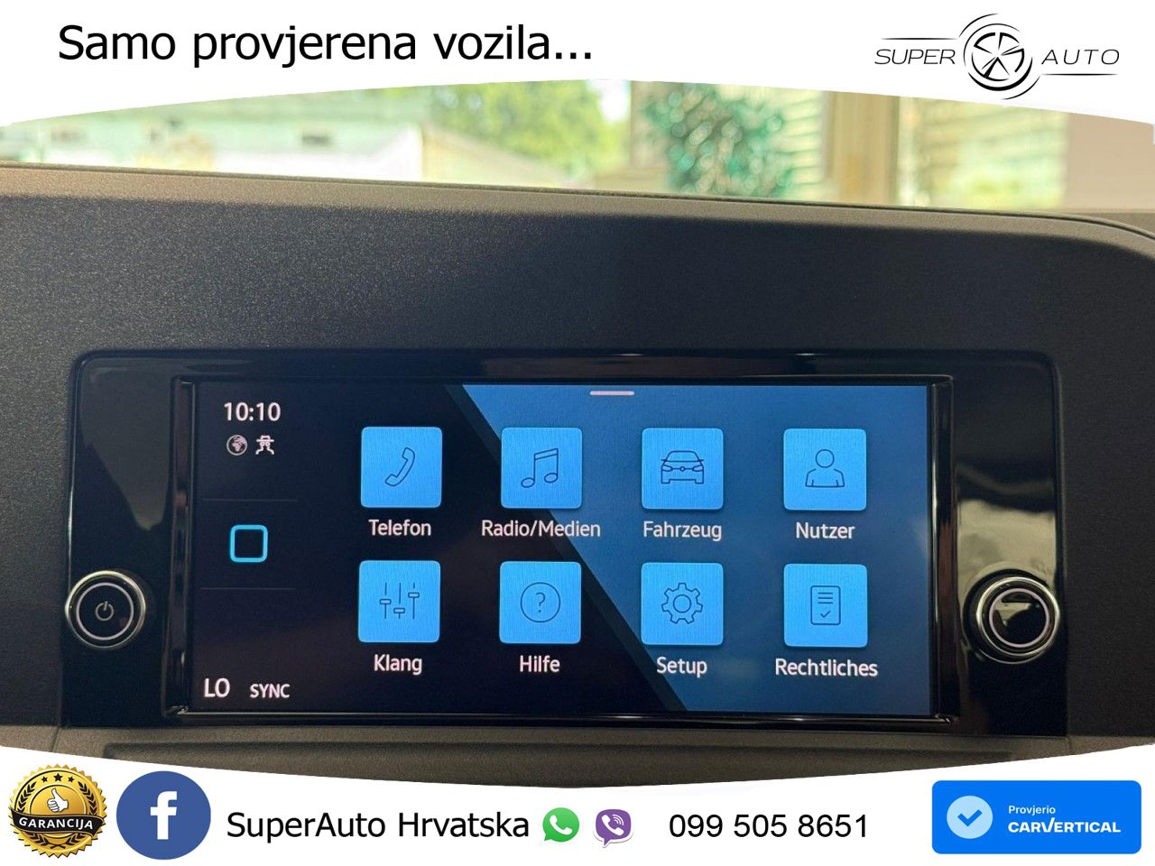 Volkswagen Caddy Kombi 2.0 TDI EcoProfi DAB+ ESP, PDC KLIMA 102 KS