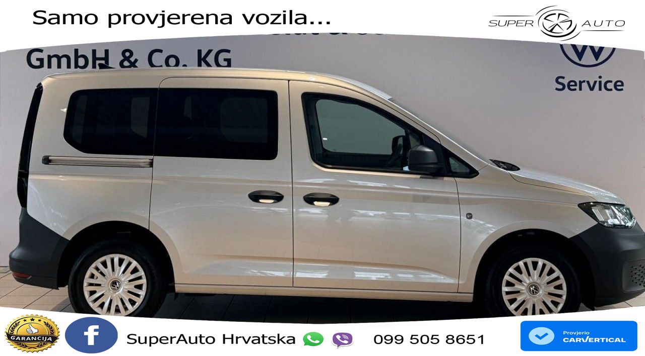 Volkswagen Caddy Kombi 2.0 TDI EcoProfi DAB+ ESP, PDC KLIMA 102 KS