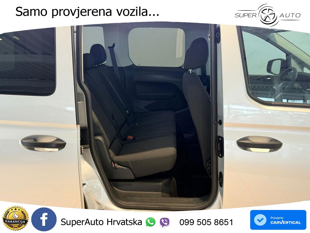 Volkswagen Caddy Kombi 2.0 TDI EcoProfi DAB+ ESP, PDC KLIMA 102 KS