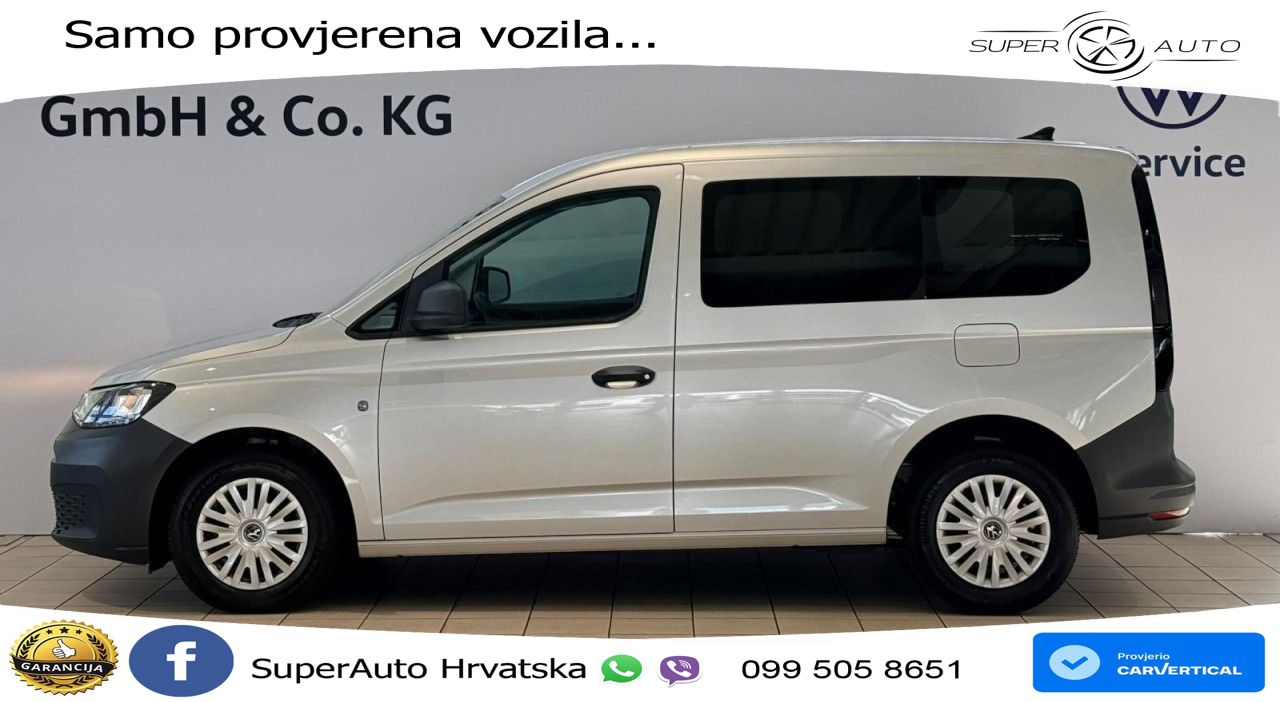 Volkswagen Caddy Kombi 2.0 TDI EcoProfi DAB+ ESP, PDC KLIMA 102 KS