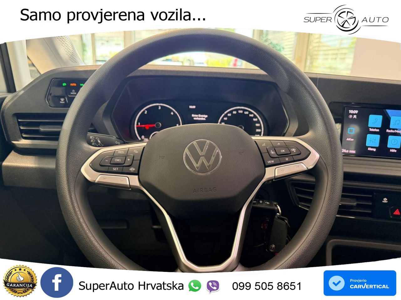 Volkswagen Caddy Kombi 2.0 TDI EcoProfi DAB+ ESP, PDC KLIMA 102 KS