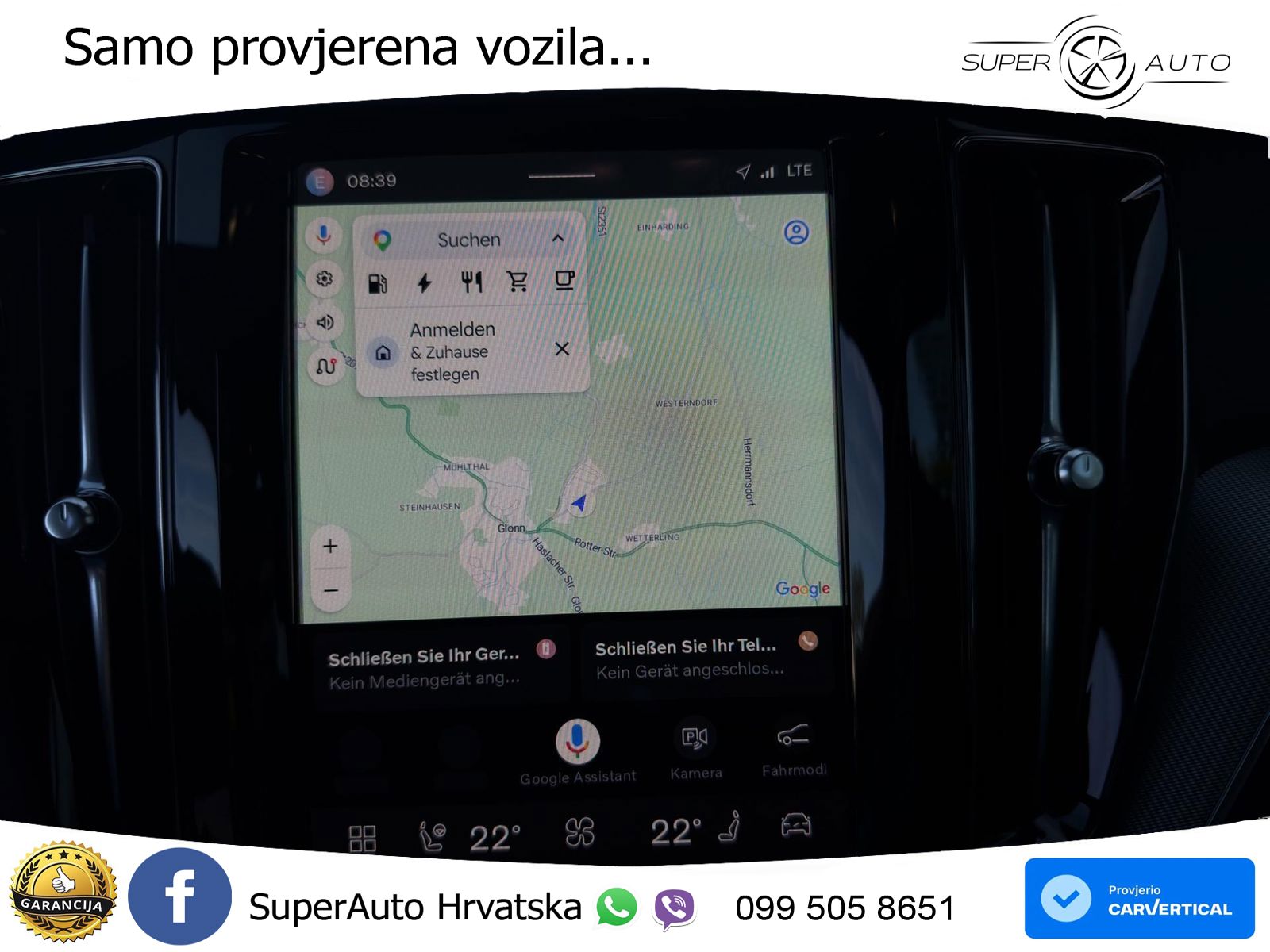 Volvo XC60 T6 AWD Geartronic LED+GR SJED+ACC