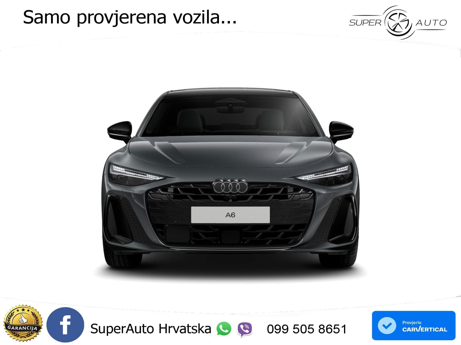 Audi A6 3.0 TFSI V6 (367 KS) quattro S tronic S line LED+GR SJED+ACC