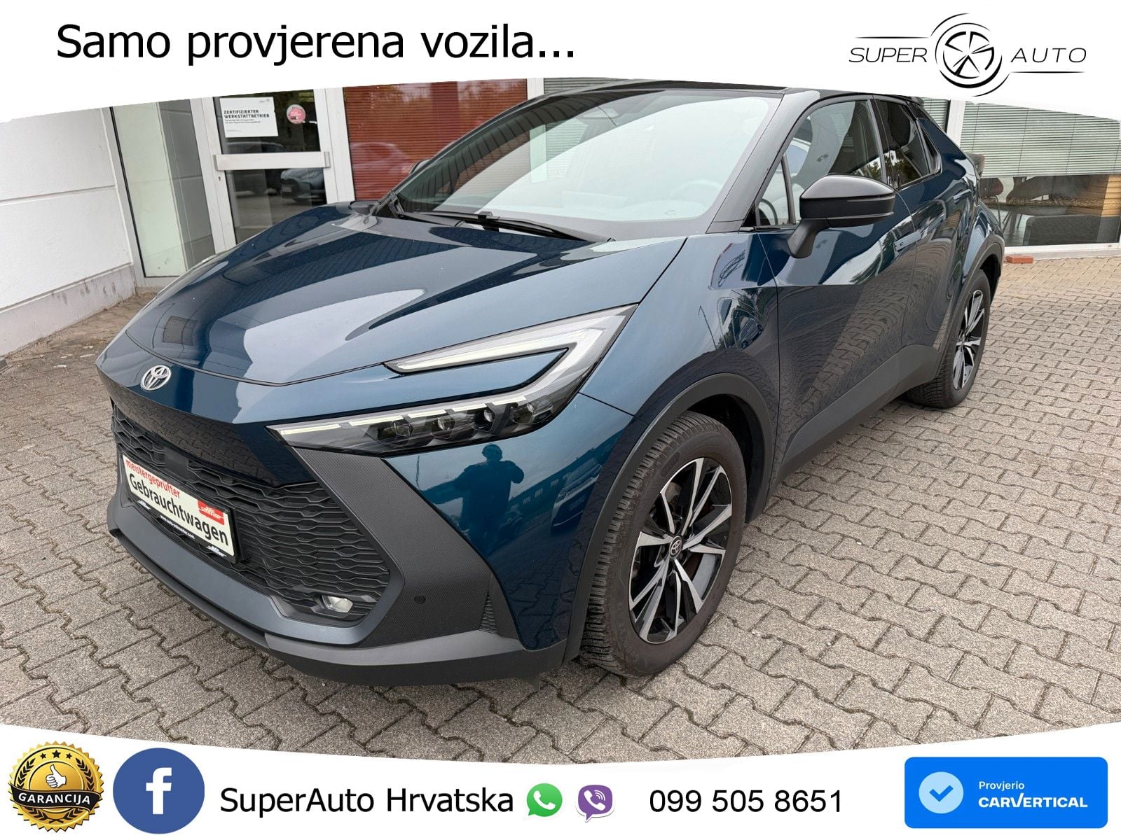 Toyota C-HR 2.0 (223 KS) PHEV e-CVT Team Deutschland LED+GR SJED+ACC