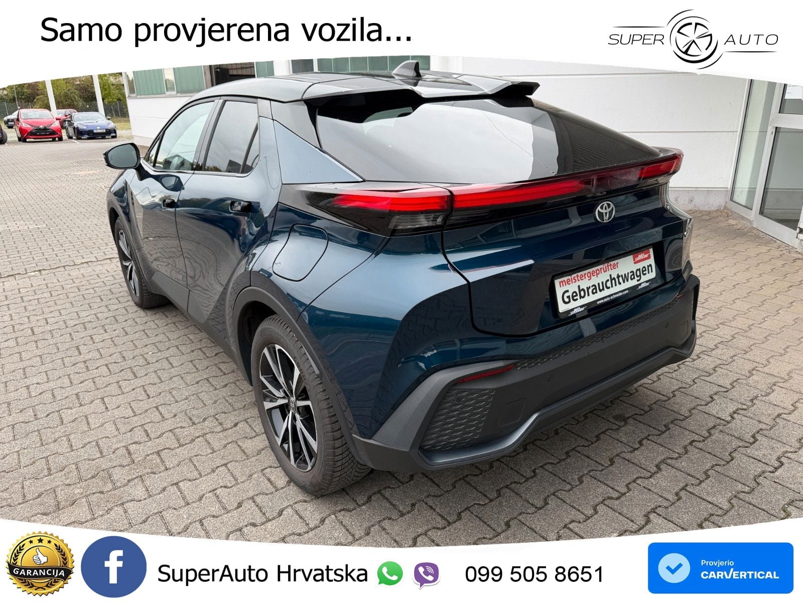 Toyota C-HR 2.0 (223 KS) PHEV e-CVT Team Deutschland LED+GR SJED+ACC
