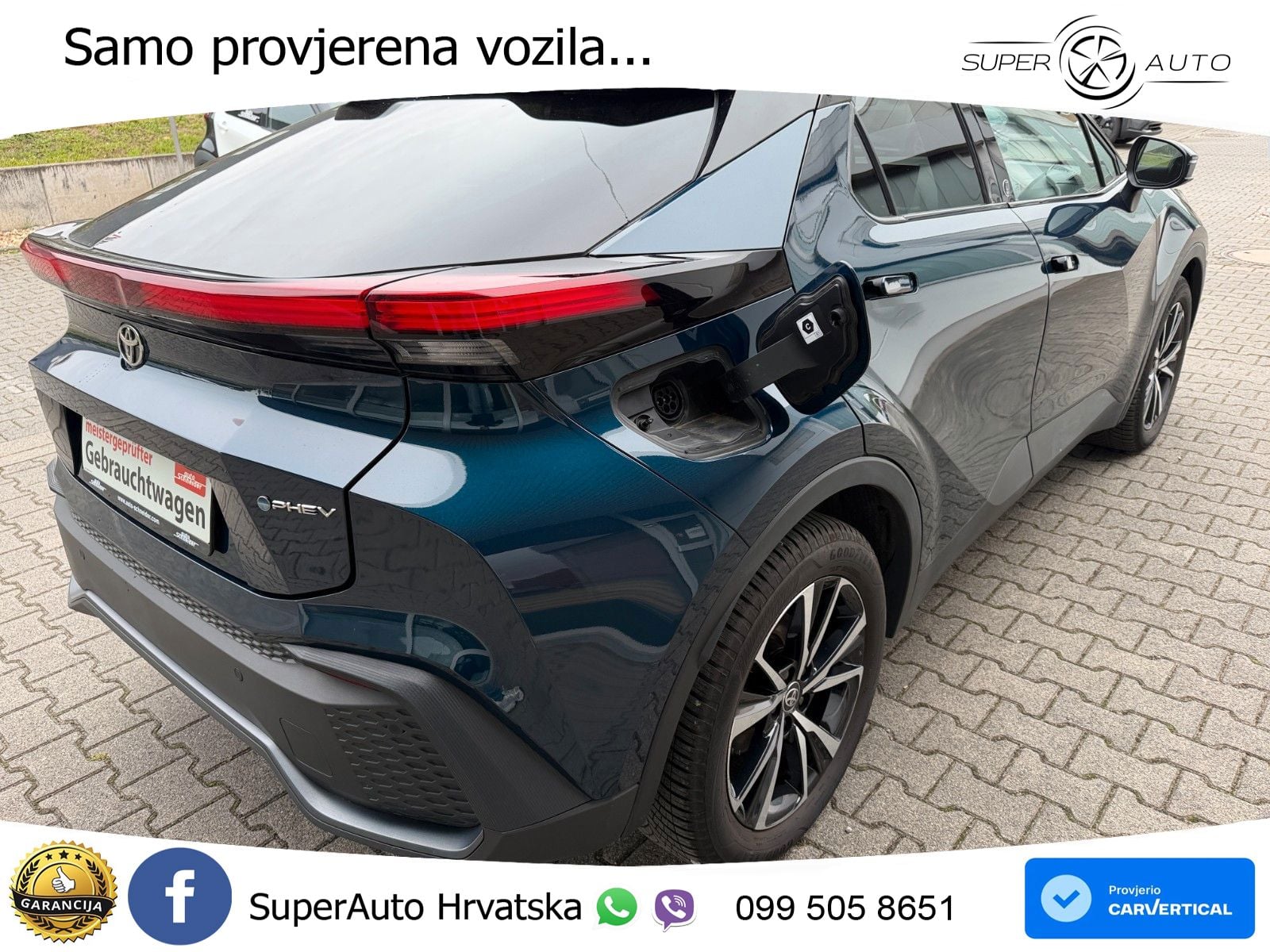 Toyota C-HR 2.0 (223 KS) PHEV e-CVT Team Deutschland LED+GR SJED+ACC