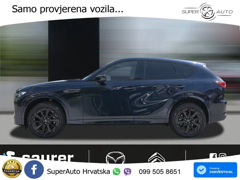 Mazda CX-60 3.3 e-Skyactiv D (254 KS) AWD Automatic MATRIX+GR SJED+KAM