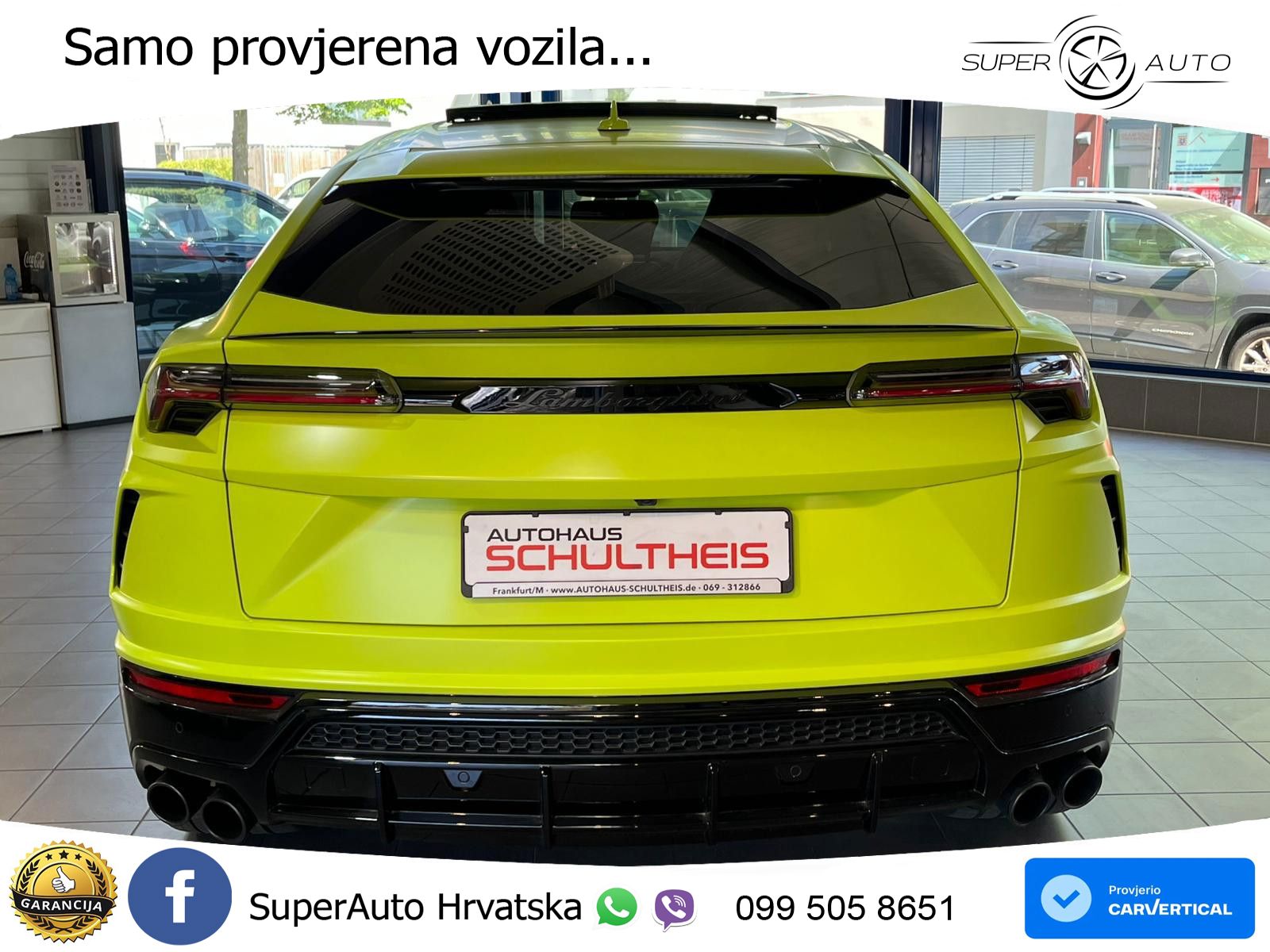 Lamborghini Urus 4.0 V8 (650 KS) 4WD Automatic LED+GR SJED+ACC