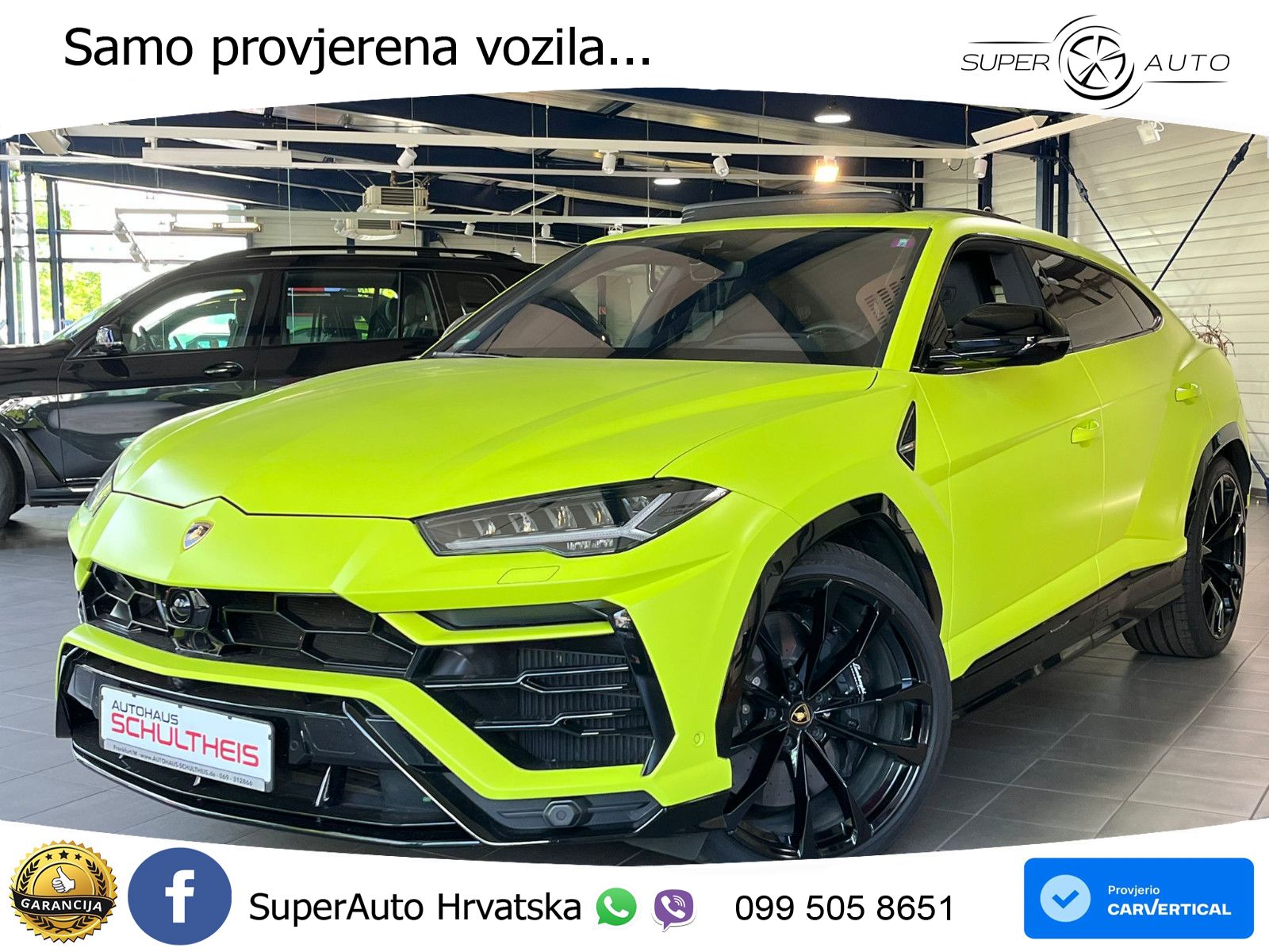 Lamborghini Urus 4.0 V8 (650 KS) 4WD Automatic LED+GR SJED+ACC