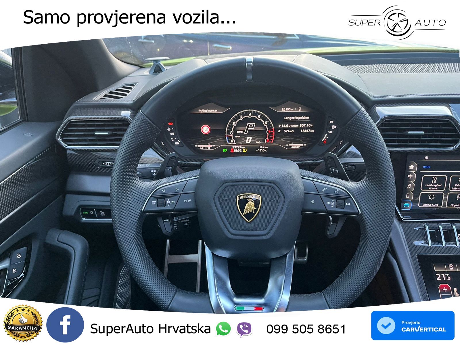 Lamborghini Urus 4.0 V8 (650 KS) 4WD Automatic LED+GR SJED+ACC