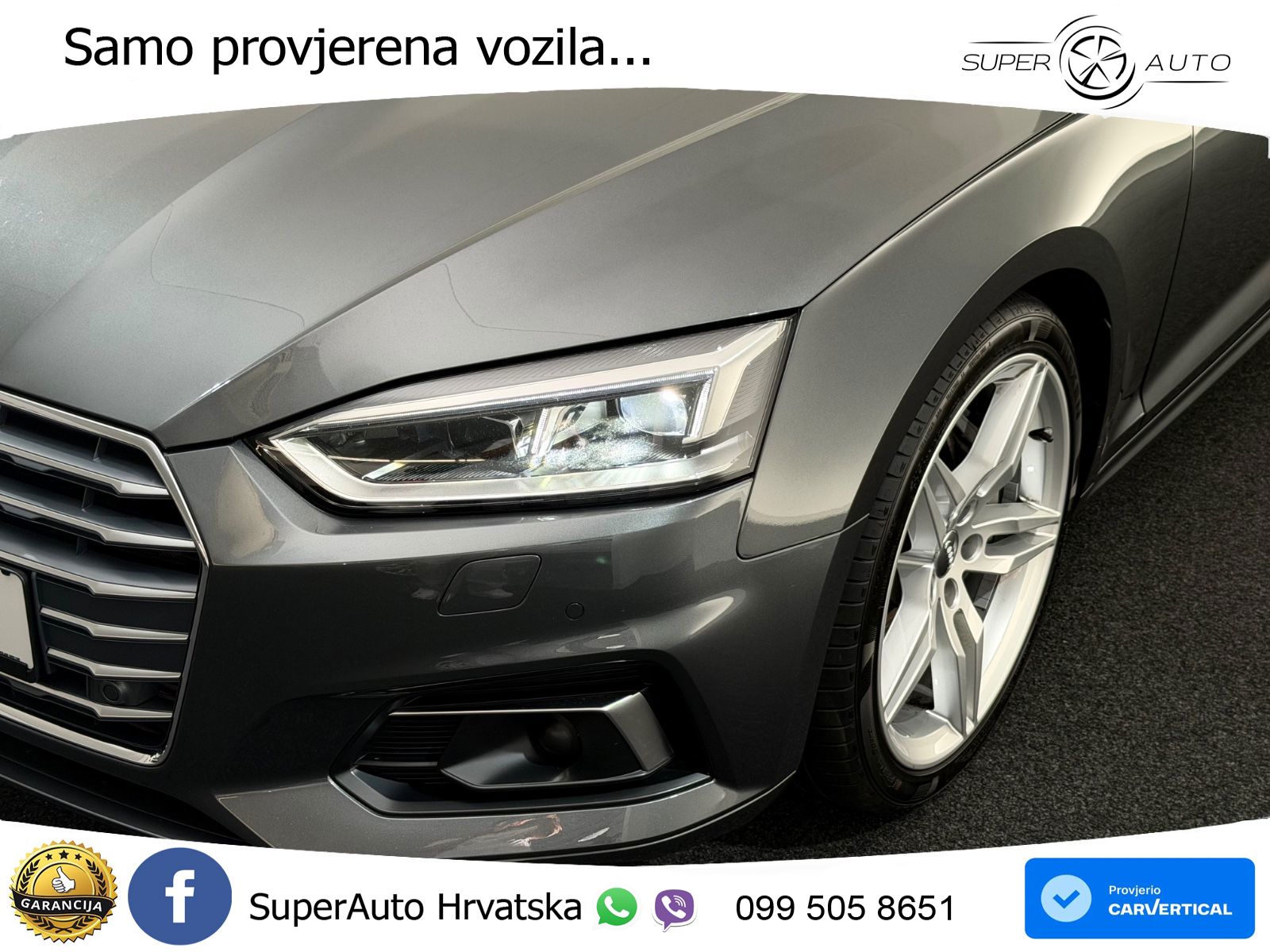 Audi A5 Sportback 45 TDI V6 (231 KS) quattro Tiptronic S line LED+GR SJED+ACC