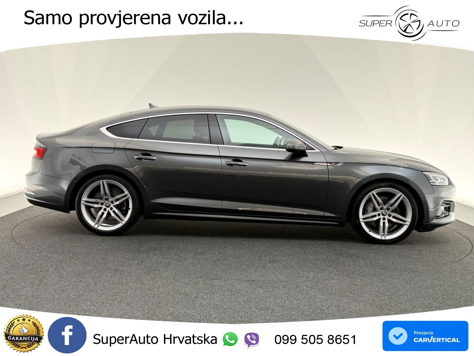Audi A5 Sportback 45 TDI V6 (231 KS) quattro Tiptronic S line LED+GR SJED+ACC