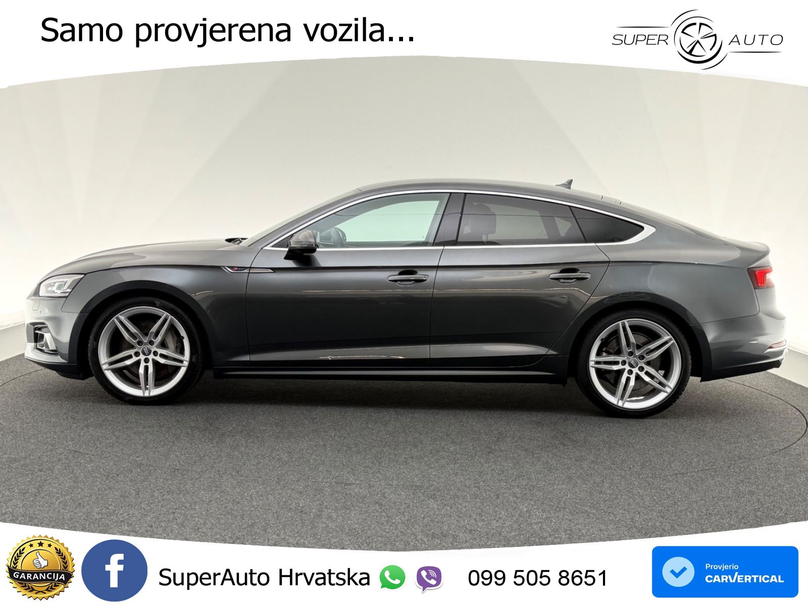 Audi A5 Sportback 45 TDI V6 (231 KS) quattro Tiptronic S line LED+GR SJED+ACC