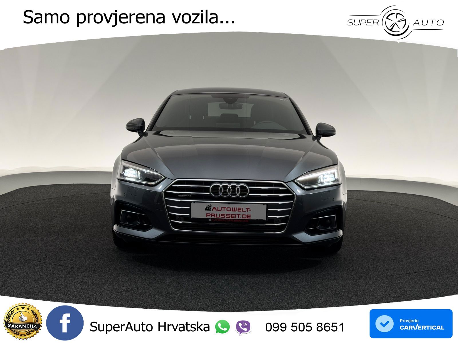 Audi A5 Sportback 45 TDI V6 (231 KS) quattro Tiptronic S line LED+GR SJED+ACC