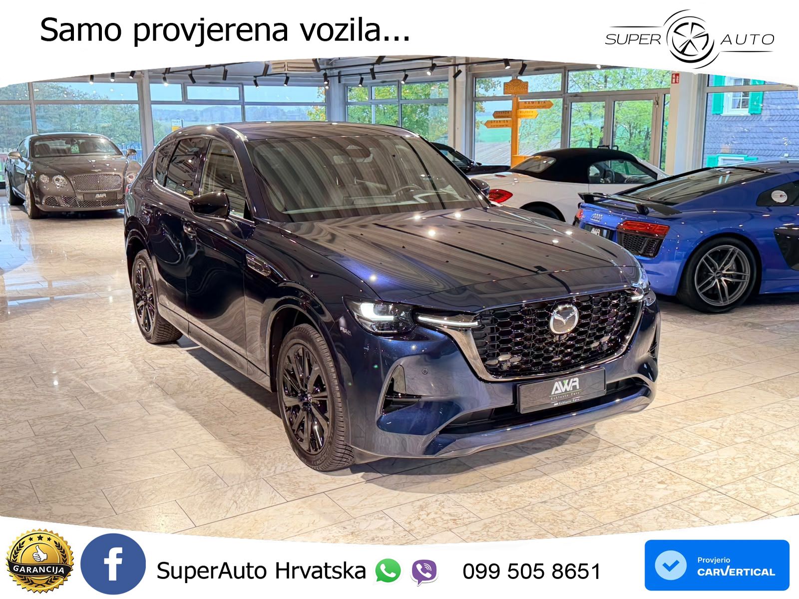 Mazda CX-60 3.3 e-Skyactiv D (254 KS) AWD Automatic LED+GR SJED+ACC