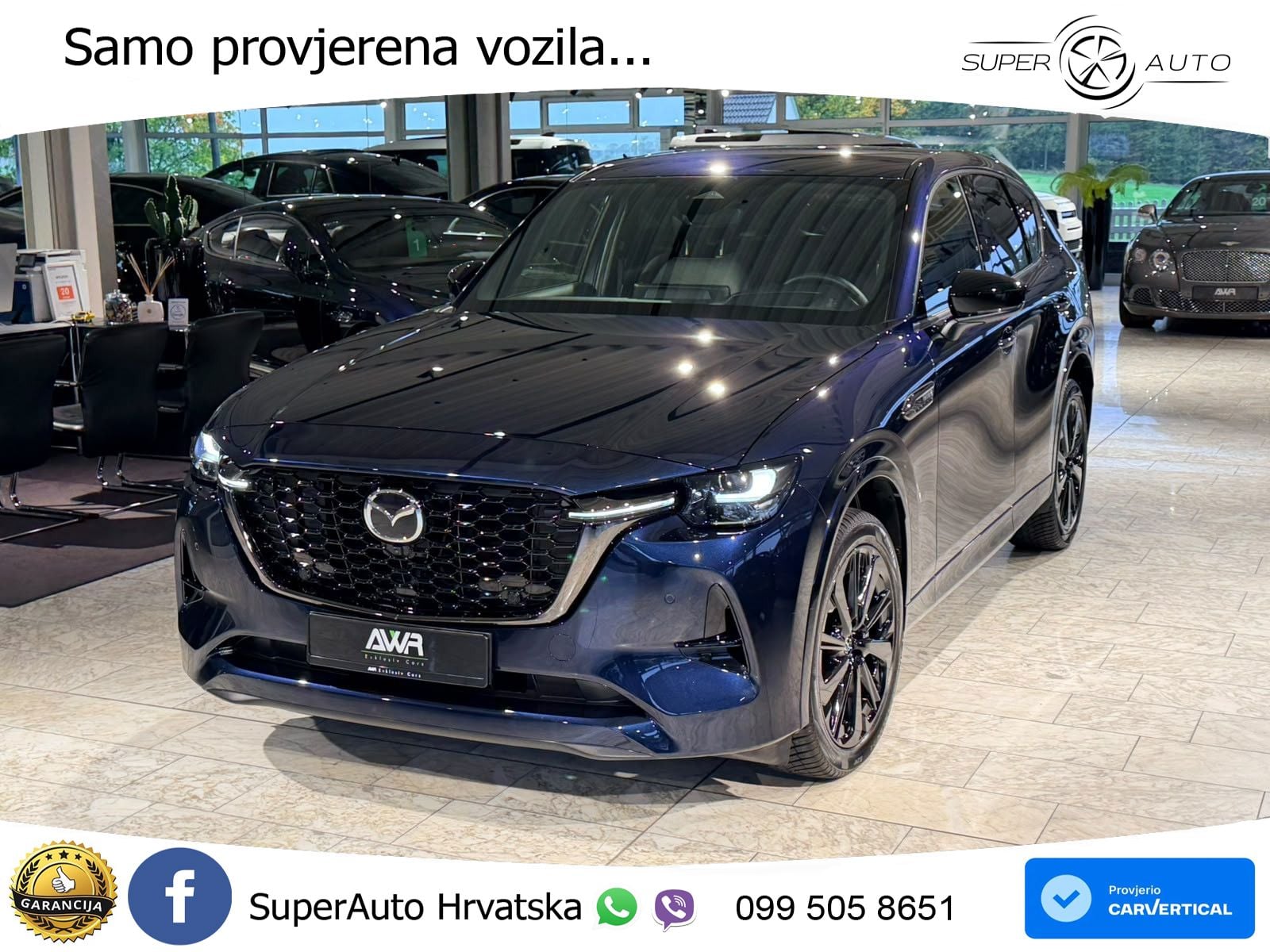 Mazda CX-60 3.3 e-Skyactiv D (254 KS) AWD Automatic LED+GR SJED+ACC