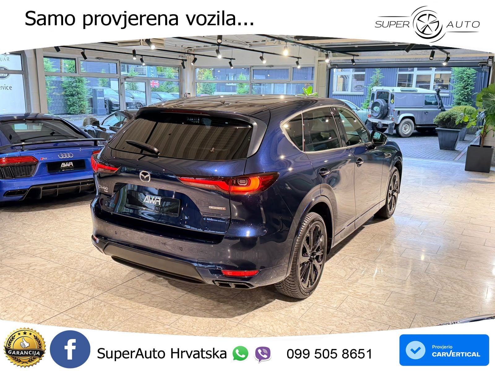 Mazda CX-60 3.3 e-Skyactiv D (254 KS) AWD Automatic LED+GR SJED+ACC