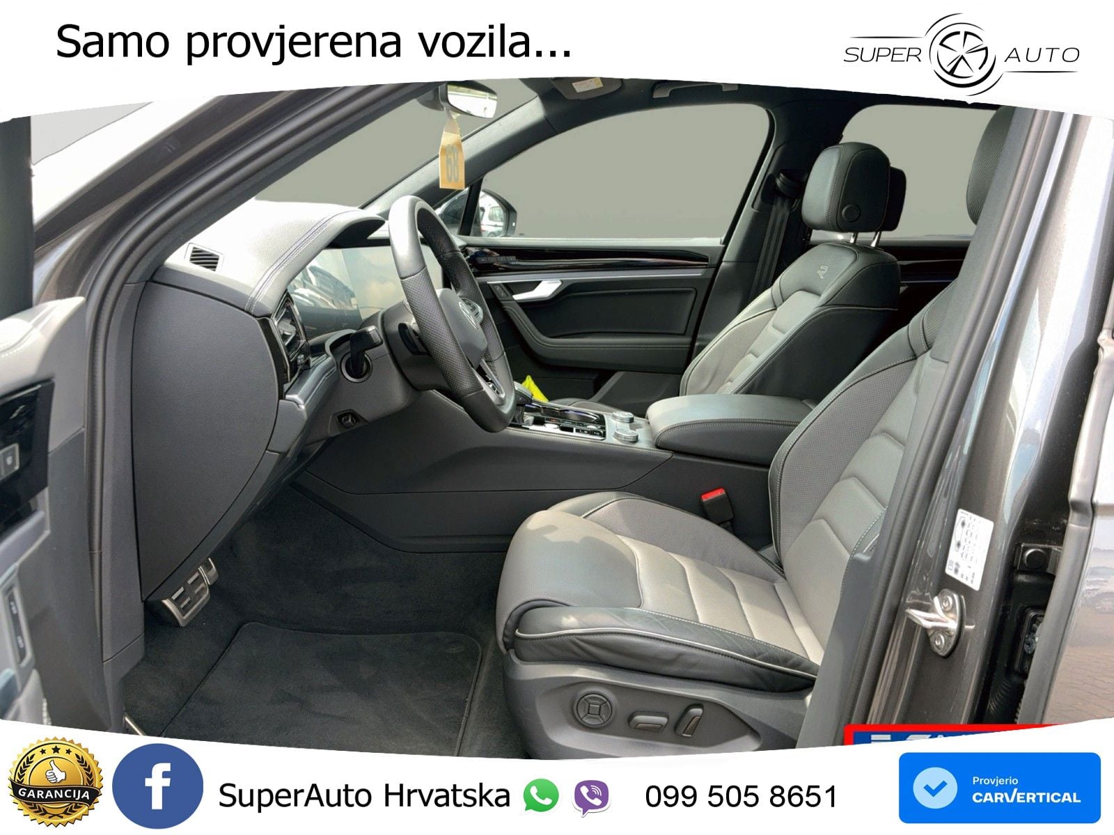Volkswagen Touareg 3.0 V6 TDI (286 KS) 4MOTION Tiptronic R-Line ZRAČNI+ACC+GR SJED+KAM+PANO
