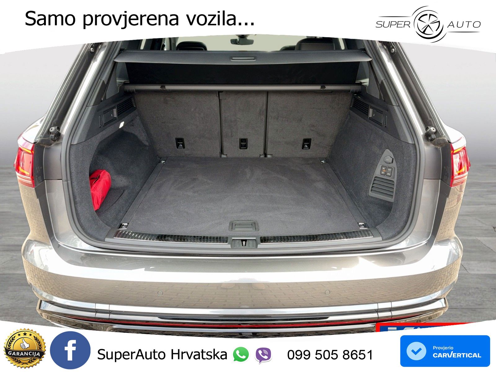 Volkswagen Touareg 3.0 V6 TDI (286 KS) 4MOTION Tiptronic R-Line ZRAČNI+ACC+GR SJED+KAM+PANO