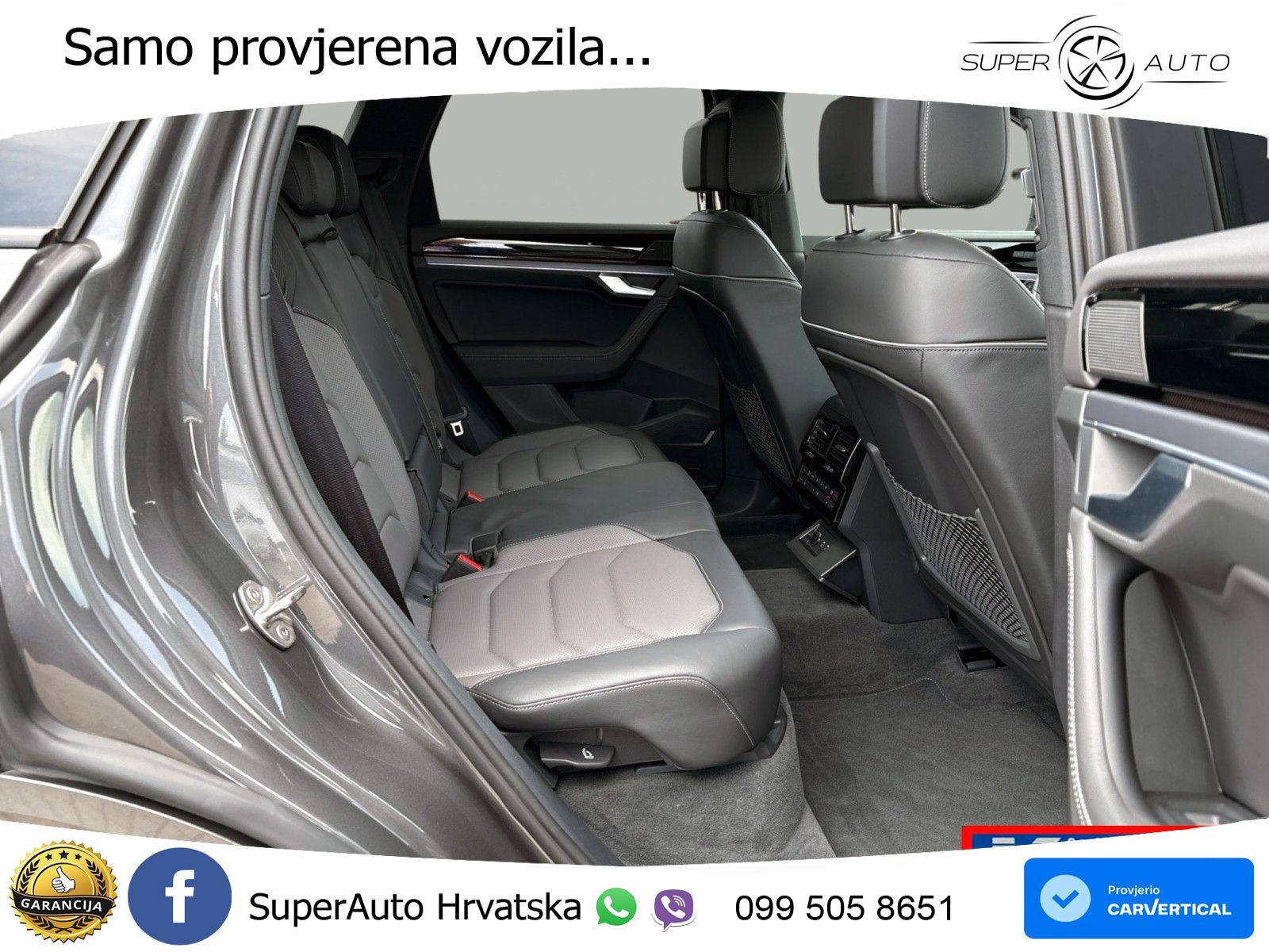 Volkswagen Touareg 3.0 V6 TDI (286 KS) 4MOTION Tiptronic R-Line ZRAČNI+ACC+GR SJED+KAM+PANO