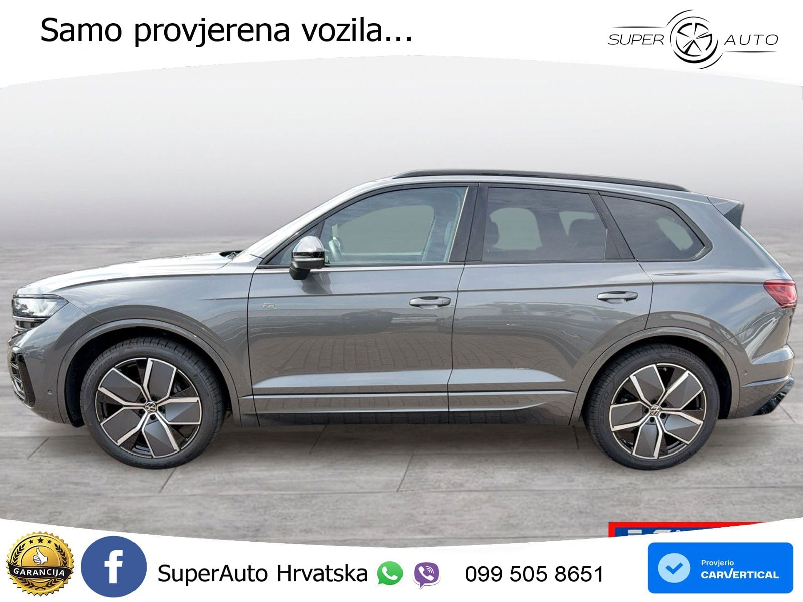 Volkswagen Touareg 3.0 V6 TDI (286 KS) 4MOTION Tiptronic R-Line ZRAČNI+ACC+GR SJED+KAM+PANO