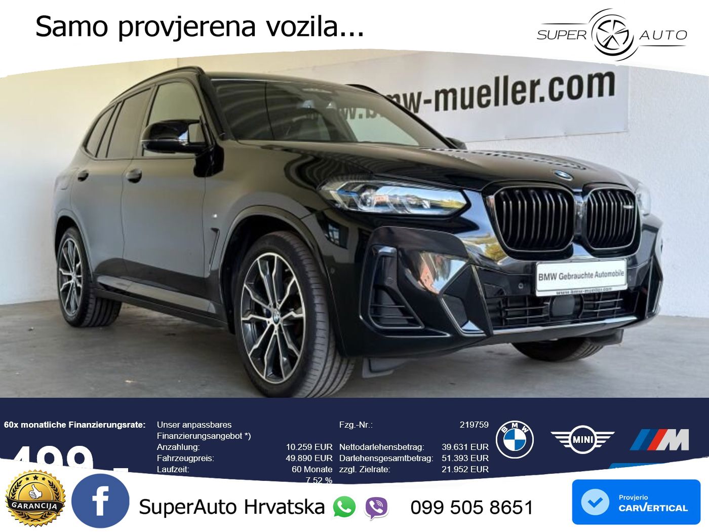 BMW X3 M40d xDrive Steptronic