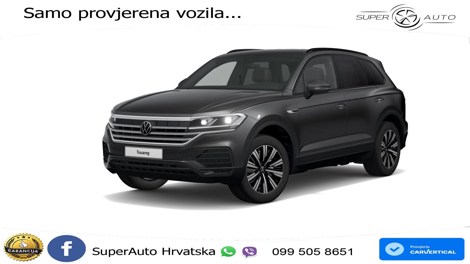 Volkswagen Touareg 3.0 V6 TDI (231 KS) 4MOTION Tiptronic LED+GR SJED+ACC