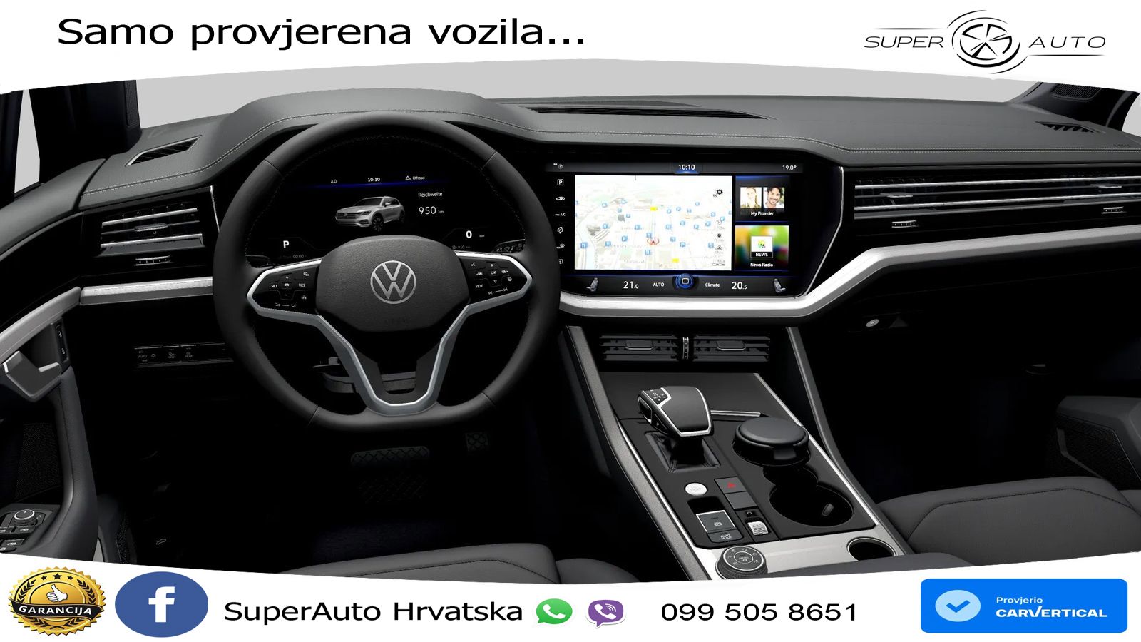 Volkswagen Touareg 3.0 V6 TDI (231 KS) 4MOTION Tiptronic LED+GR SJED+ACC