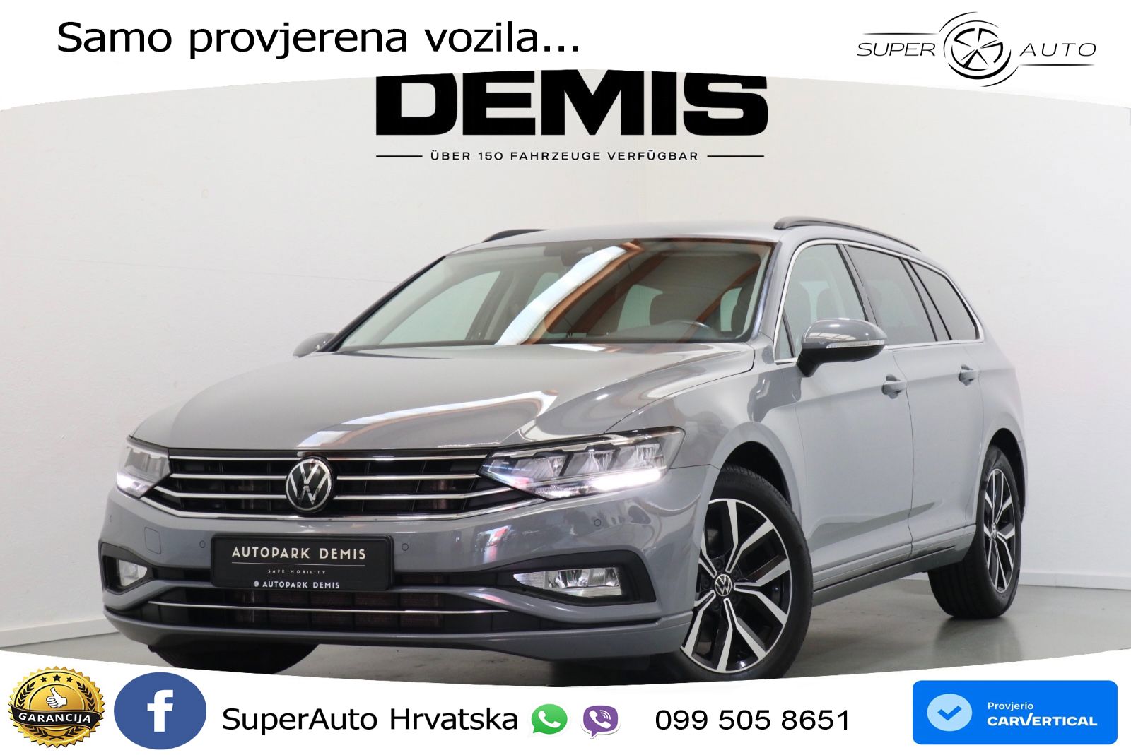 Volkswagen Passat Variant 2.0 TDI (150 KS) DSG Business LED+GR SJED+ACC
