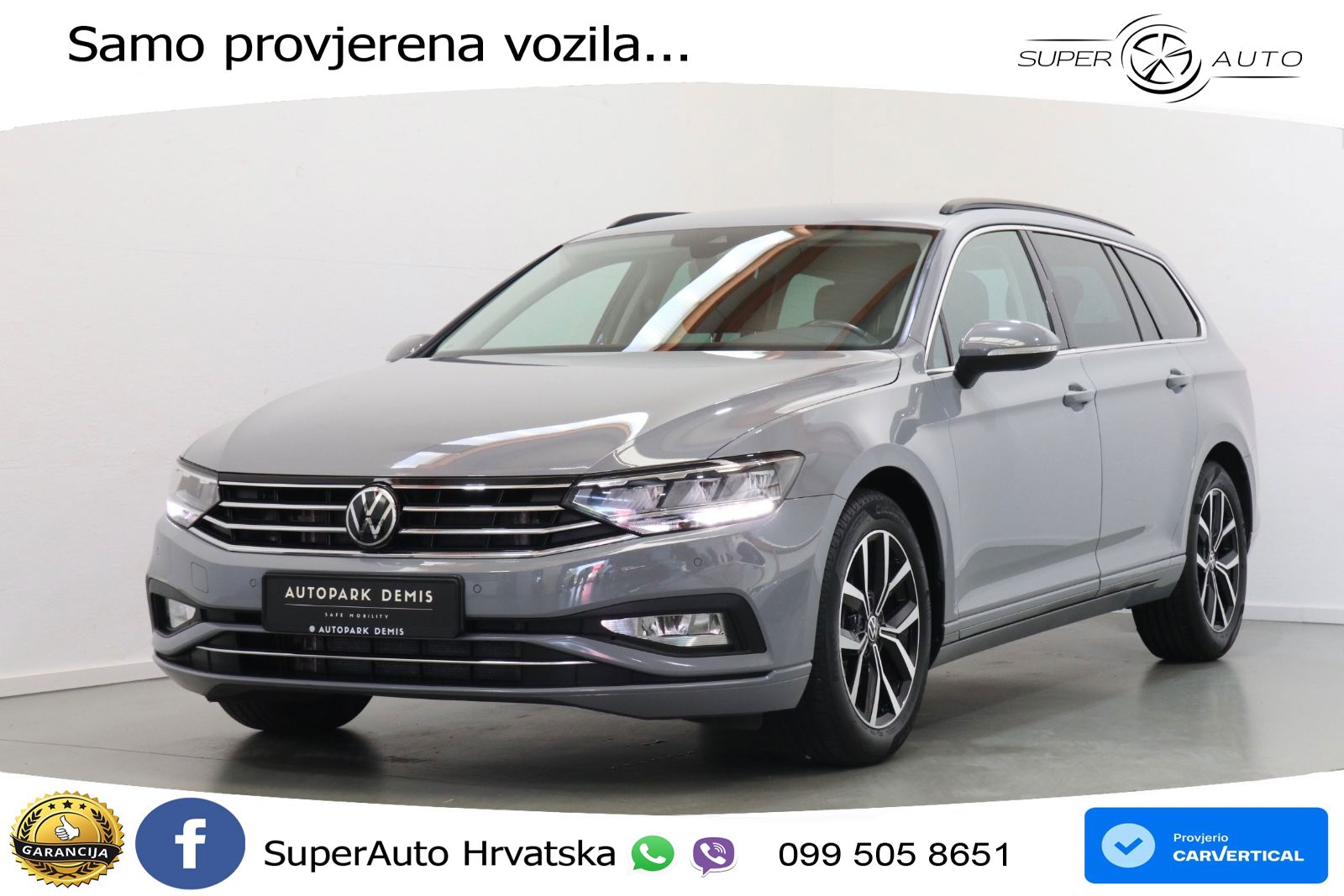 Volkswagen Passat Variant 2.0 TDI (150 KS) DSG Business LED+GR SJED+ACC