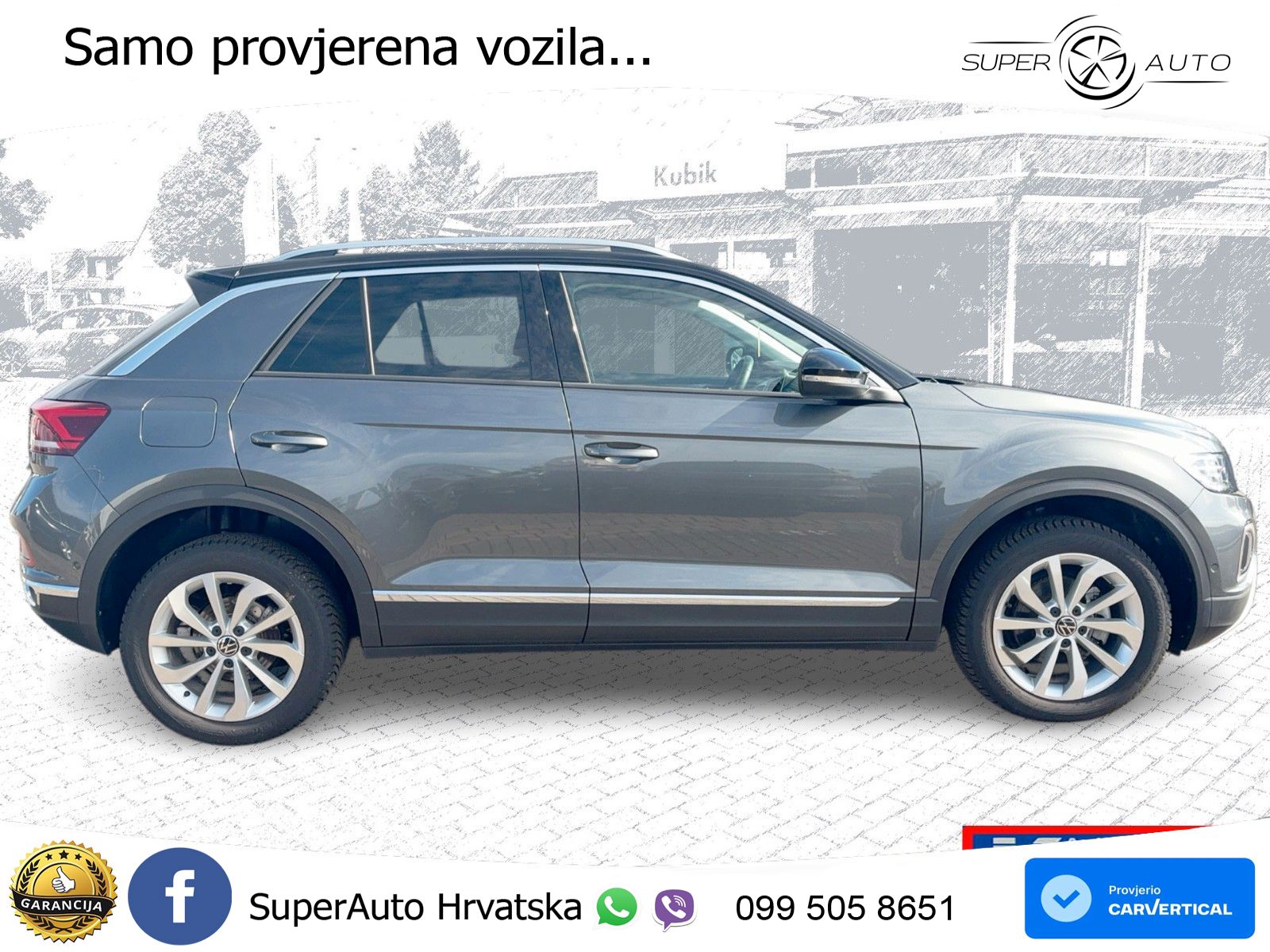 Volkswagen T-Roc 1.5 TSI (150 KS) DSG LED+GR SJED+ACC