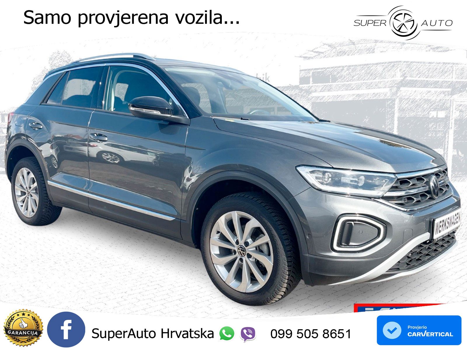 Volkswagen T-Roc 1.5 TSI (150 KS) DSG LED+GR SJED+ACC