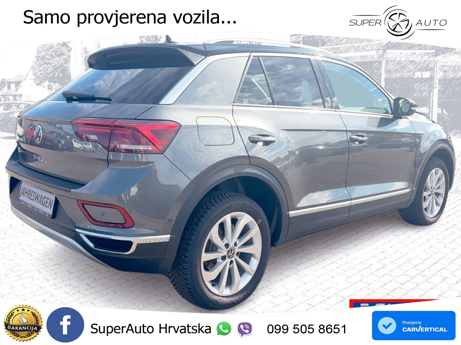 Volkswagen T-Roc 1.5 TSI (150 KS) DSG LED+GR SJED+ACC