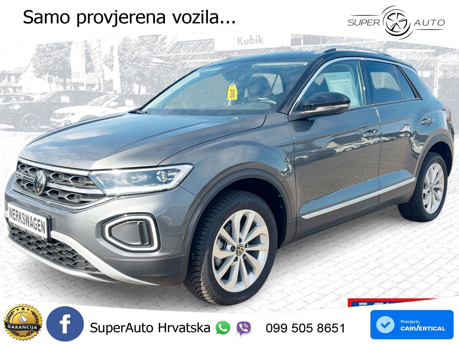 Volkswagen T-Roc 1.5 TSI (150 KS) DSG LED+GR SJED+ACC