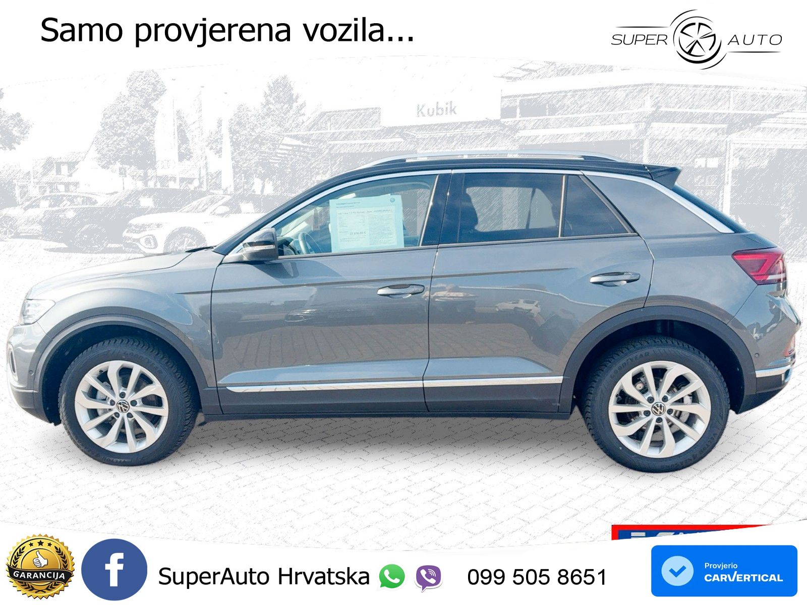 Volkswagen T-Roc 1.5 TSI (150 KS) DSG LED+GR SJED+ACC