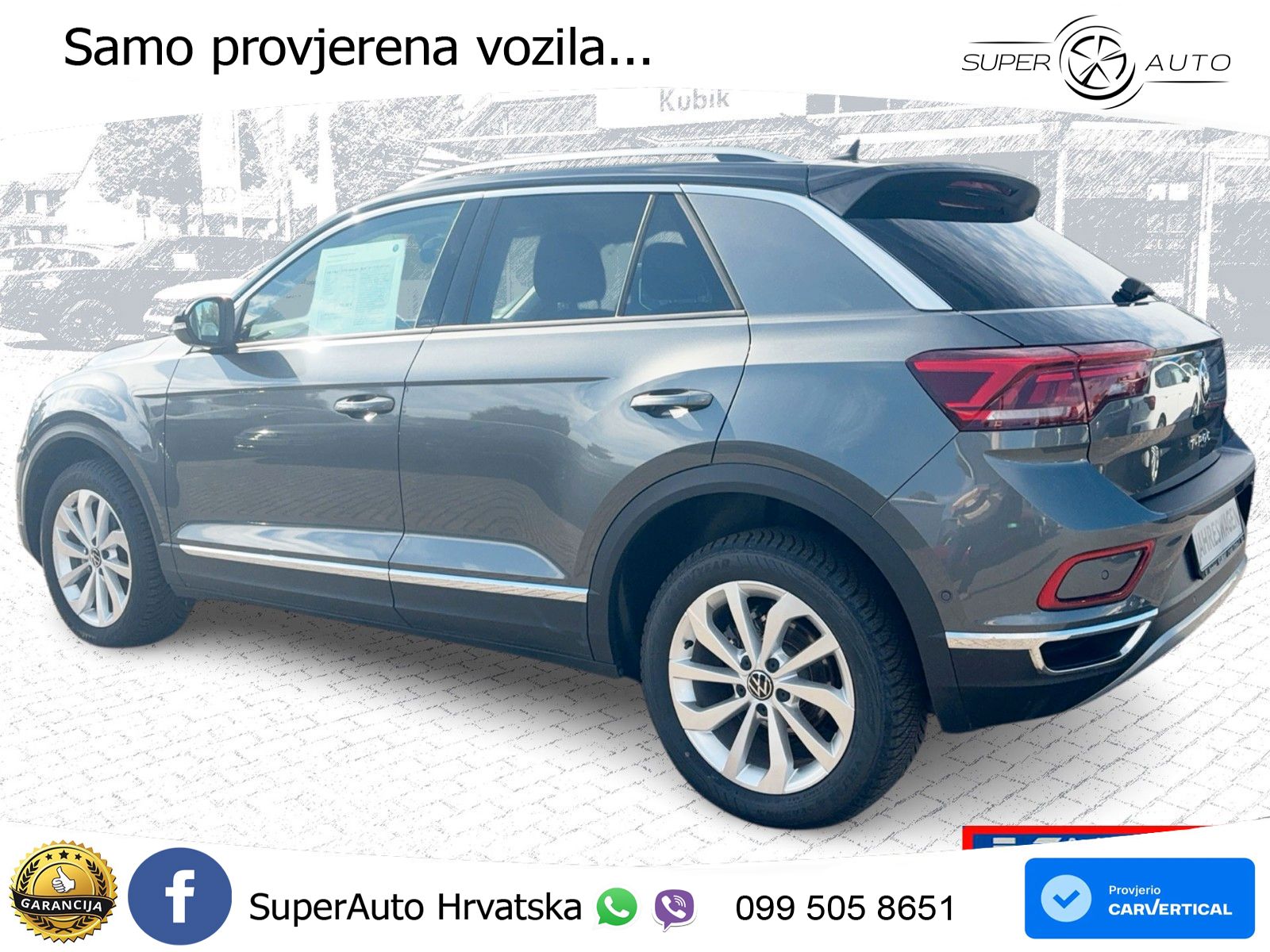 Volkswagen T-Roc 1.5 TSI (150 KS) DSG LED+GR SJED+ACC