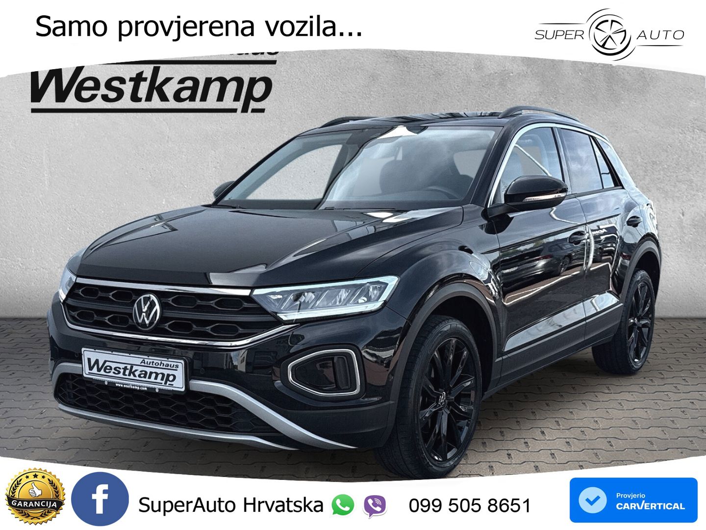 Volkswagen T-Roc 1.5 TSI (150 KS) DSG LED+GR SJED+ACC