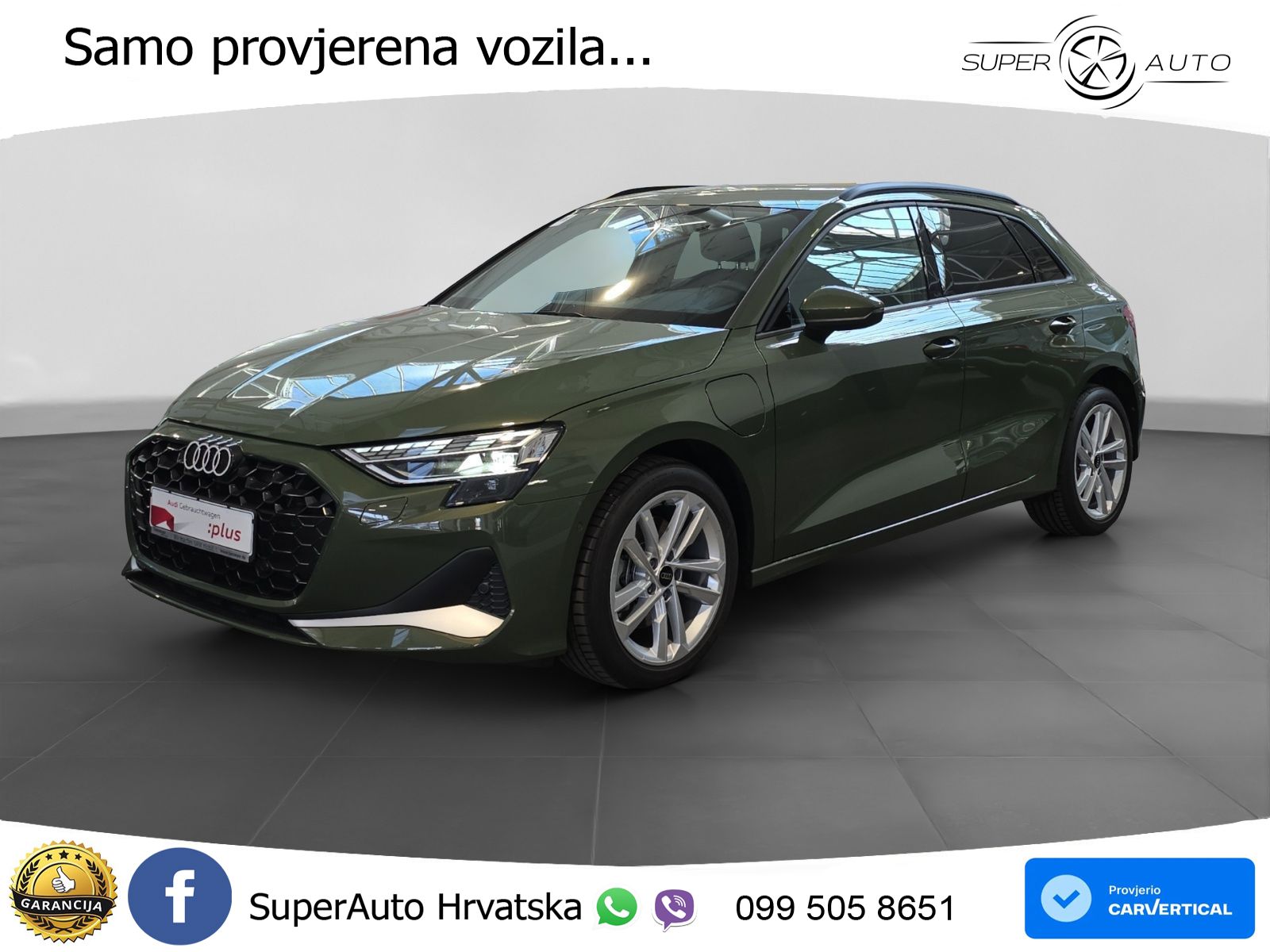 Audi A3 Sportback 40 TFSI e (204 KS) Plug-in Hybrid S tronic LED+GR SJED+ACC