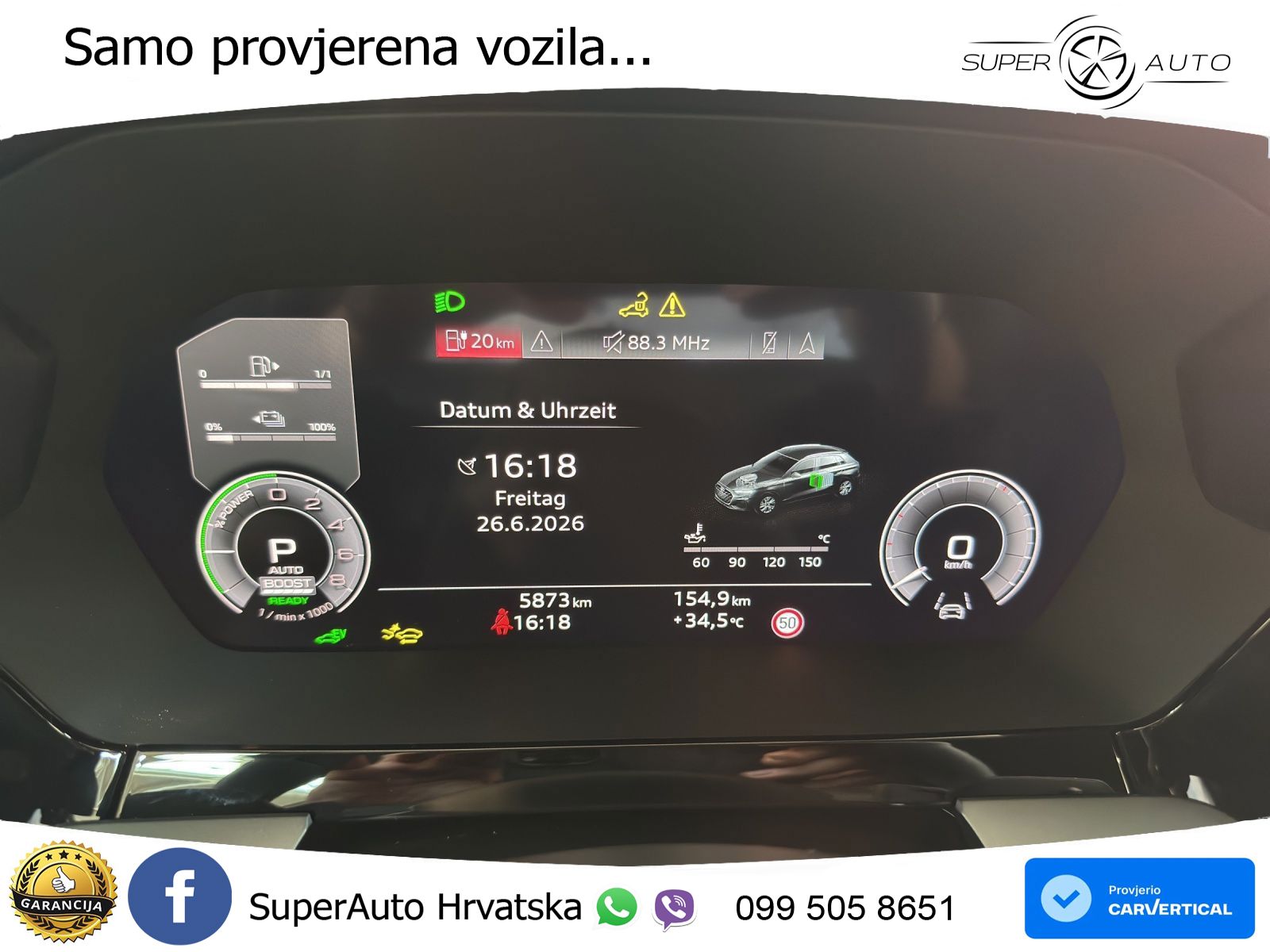 Audi A3 Sportback 40 TFSI e (204 KS) Plug-in Hybrid S tronic LED+GR SJED+ACC