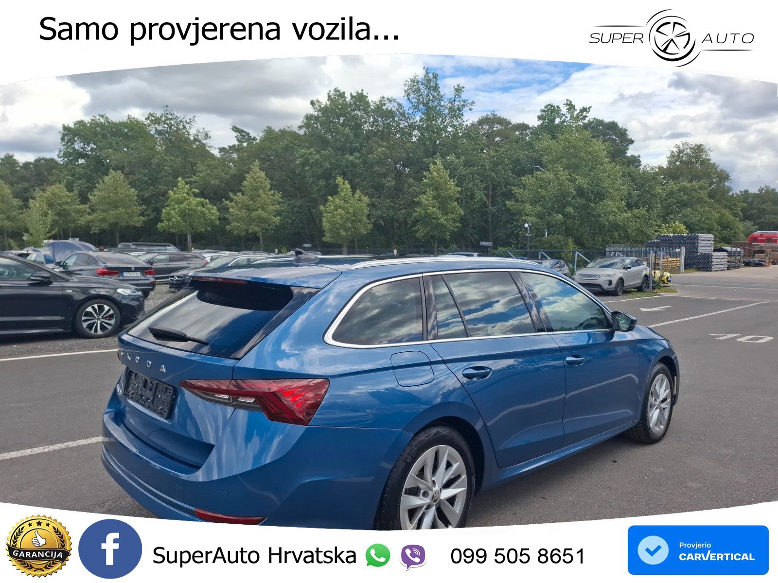 Škoda Octavia Combi 2.0 TDI (150 KS) DSG LED+GR SJED+ACC