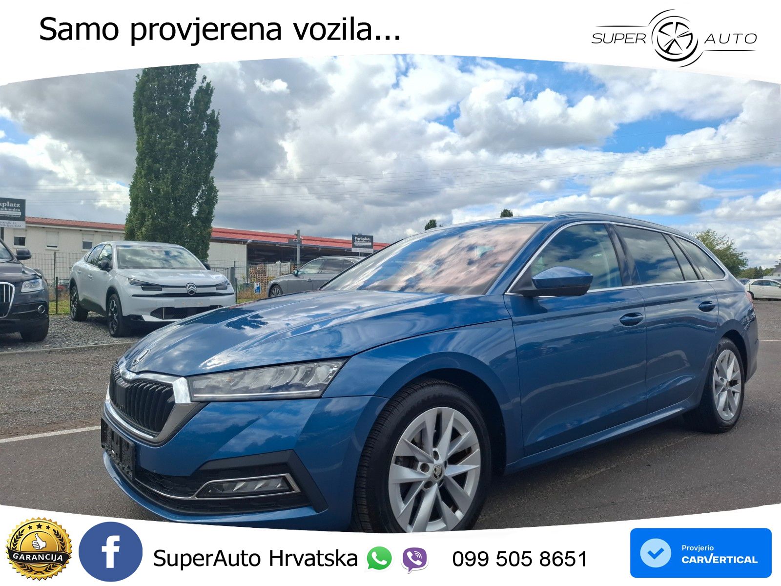 Škoda Octavia Combi 2.0 TDI (150 KS) DSG LED+GR SJED+ACC
