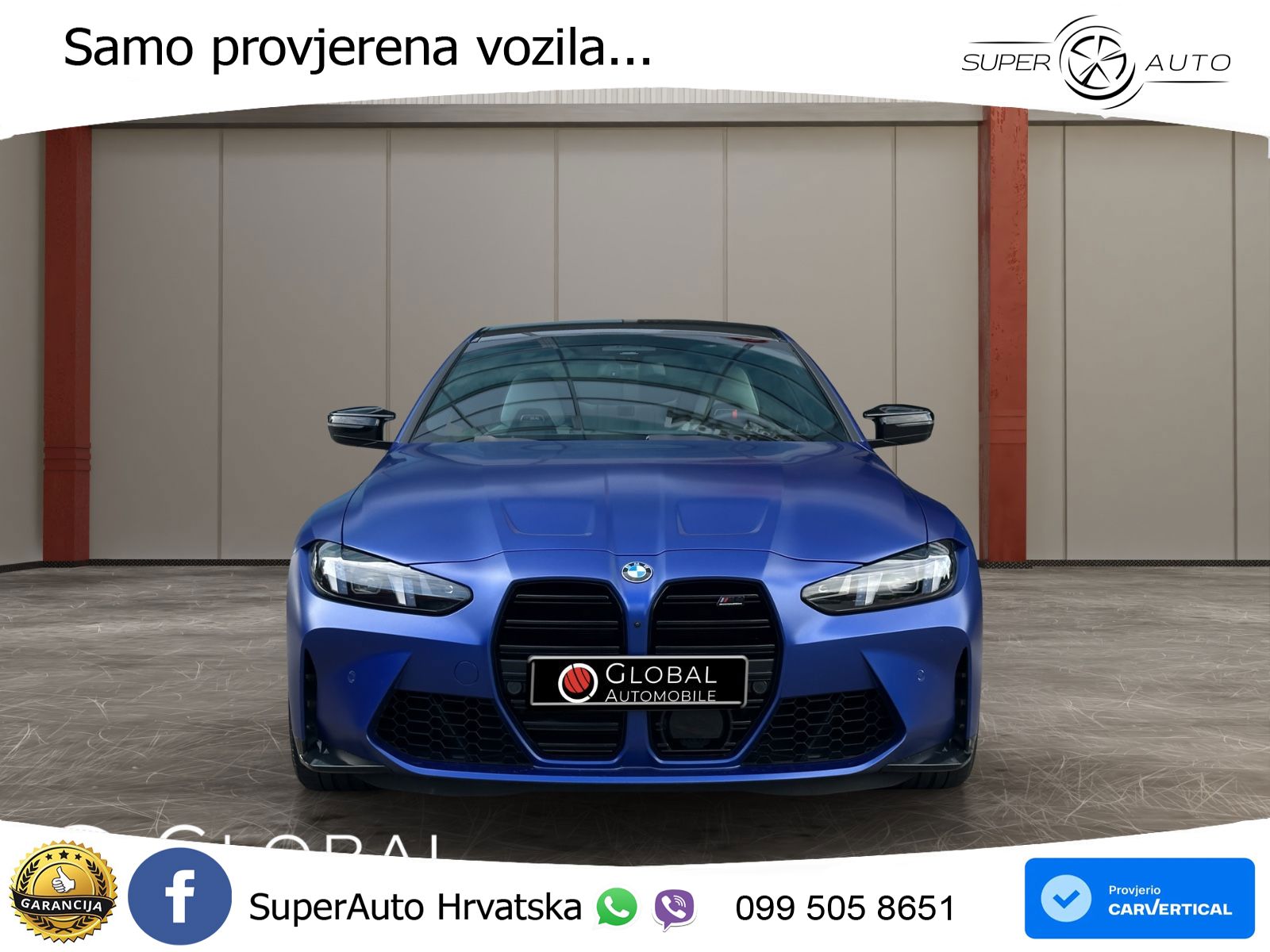 BMW M4 Competition 3.0 (530 KS) xDrive Steptronic LED+GR SJED+ACC