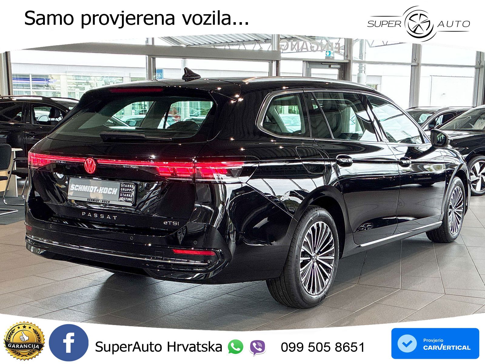 Volkswagen Passat Variant 1.5 eTSI (150 KS) DSG Elegance LED+GR SJED+ACC