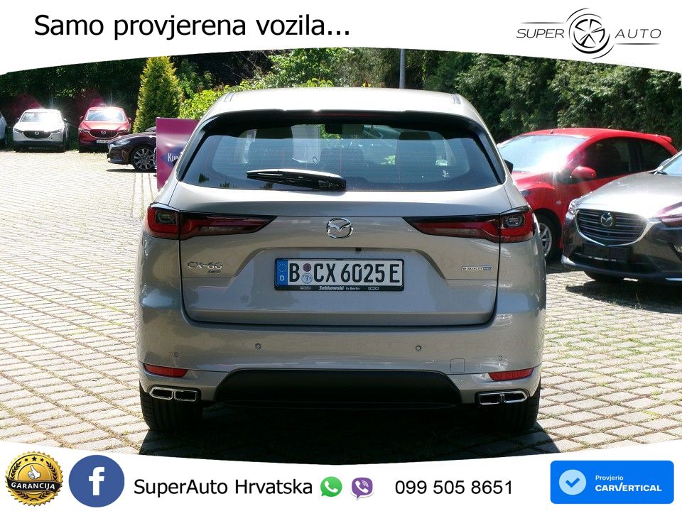 Mazda CX-60 2.5 e-Skyactiv (328 KS) AWD Automatic MATRIX+GR SJED+KAM