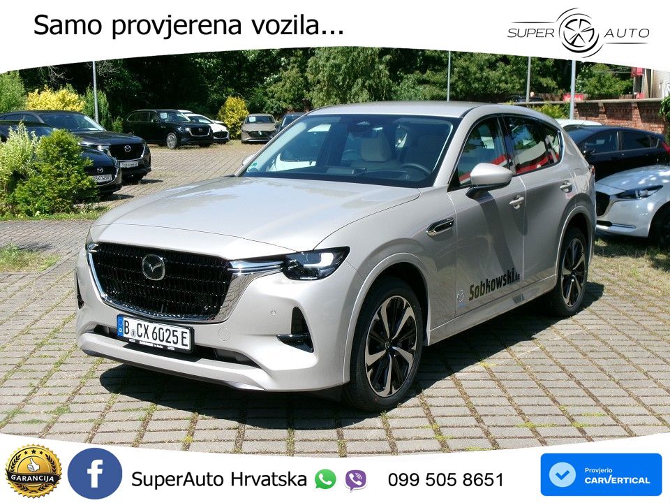 Mazda CX-60 2.5 e-Skyactiv (328 KS) AWD Automatic MATRIX+GR SJED+KAM
